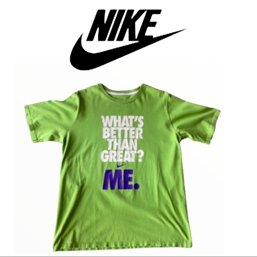 NIKE LIME GREEN TSHIRT